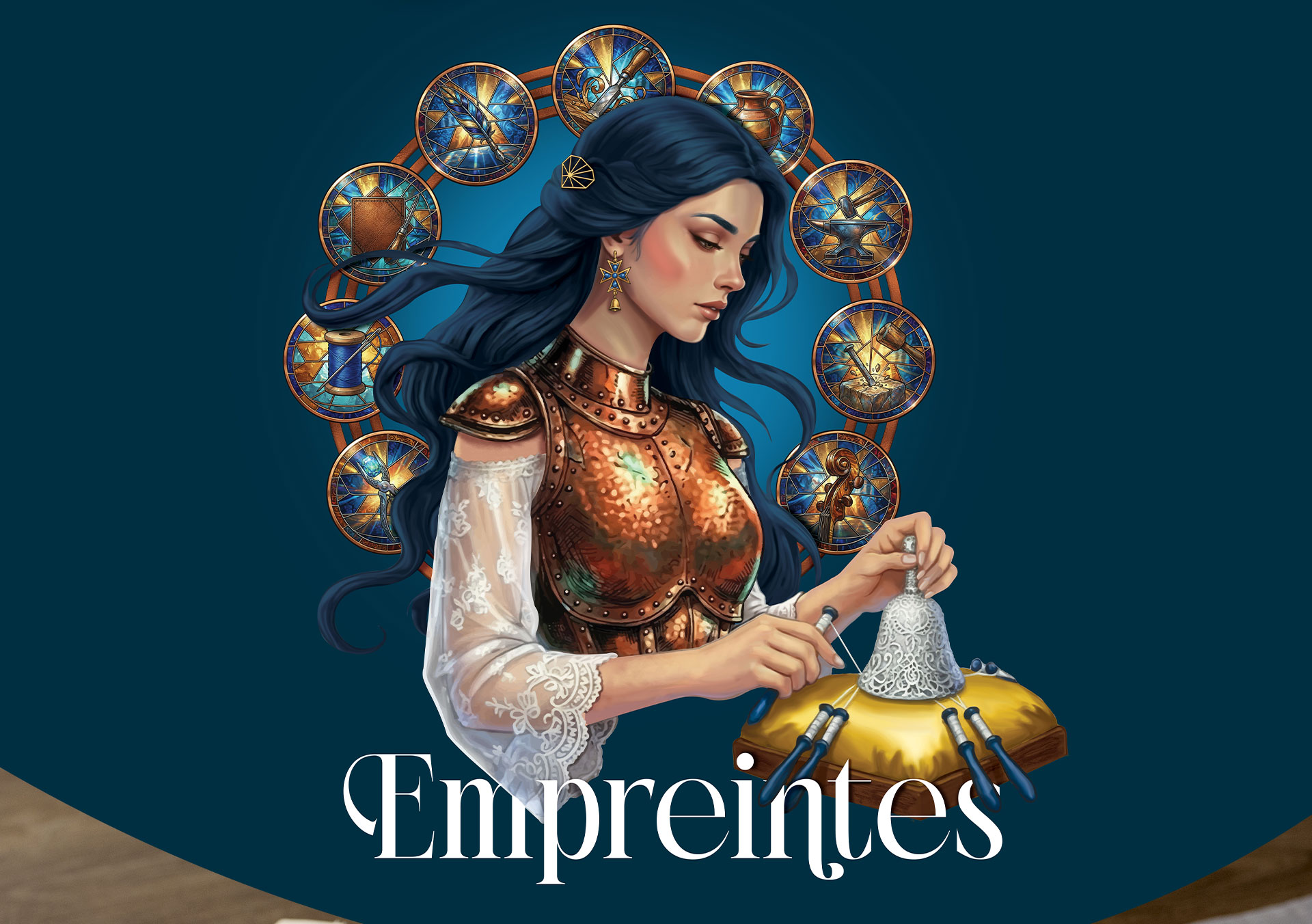 illustration identité visuelle fete metiers art 2026